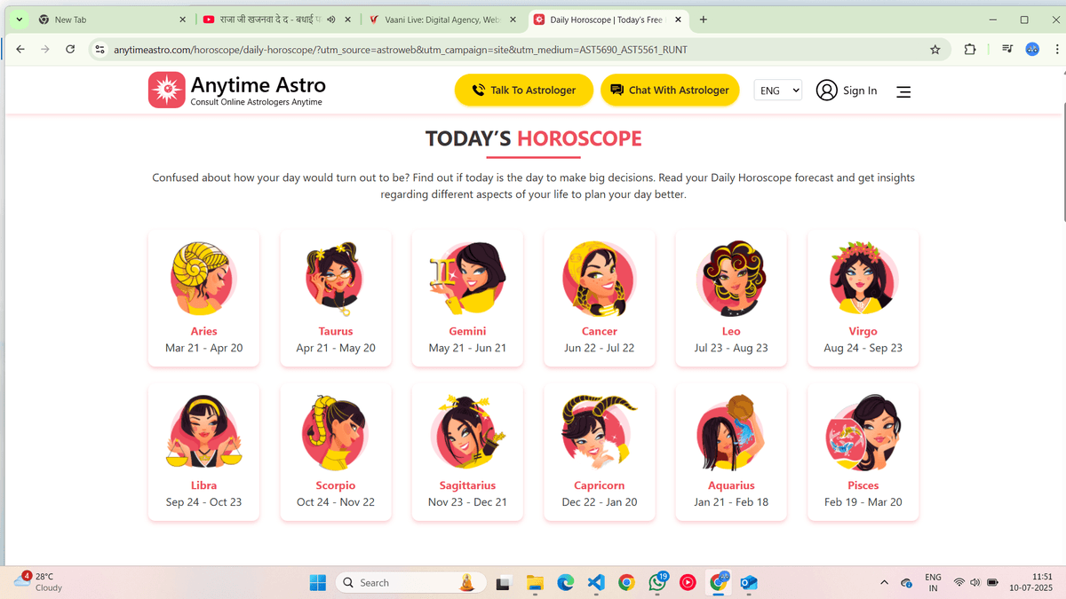 Online Astrology Platform - Gallery 2