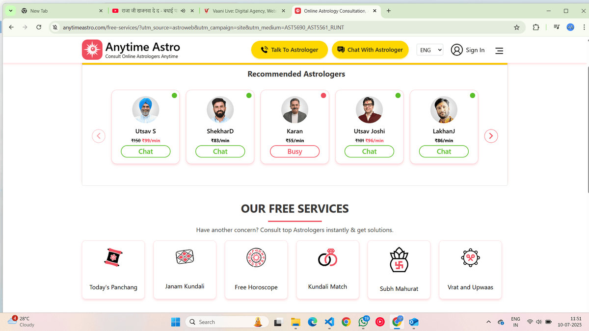 Online Astrology Platform - Gallery 3