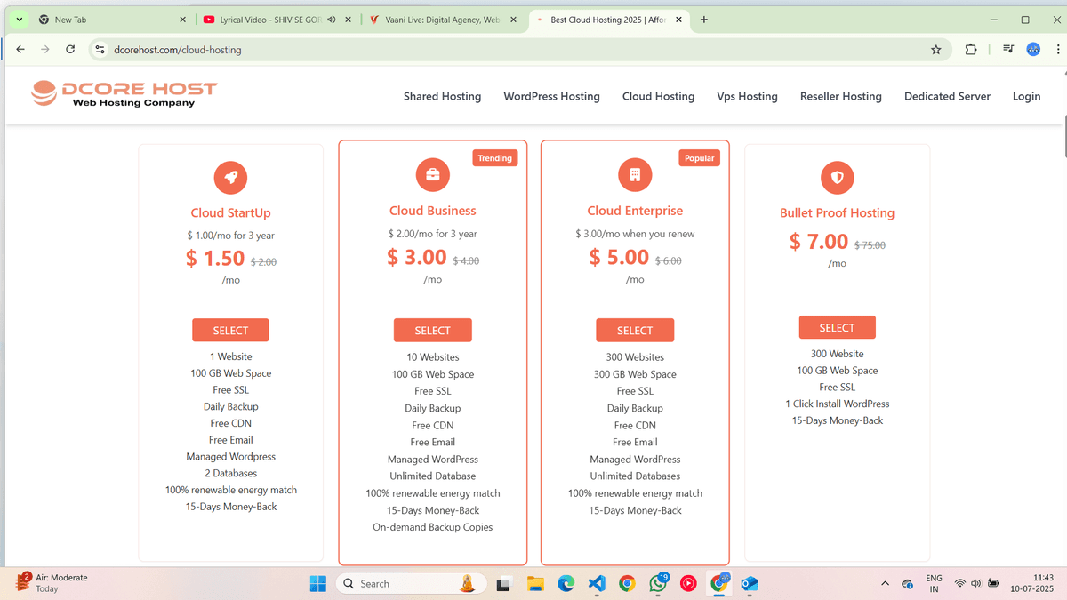 Web Hosting & Domain Platform - Gallery 2