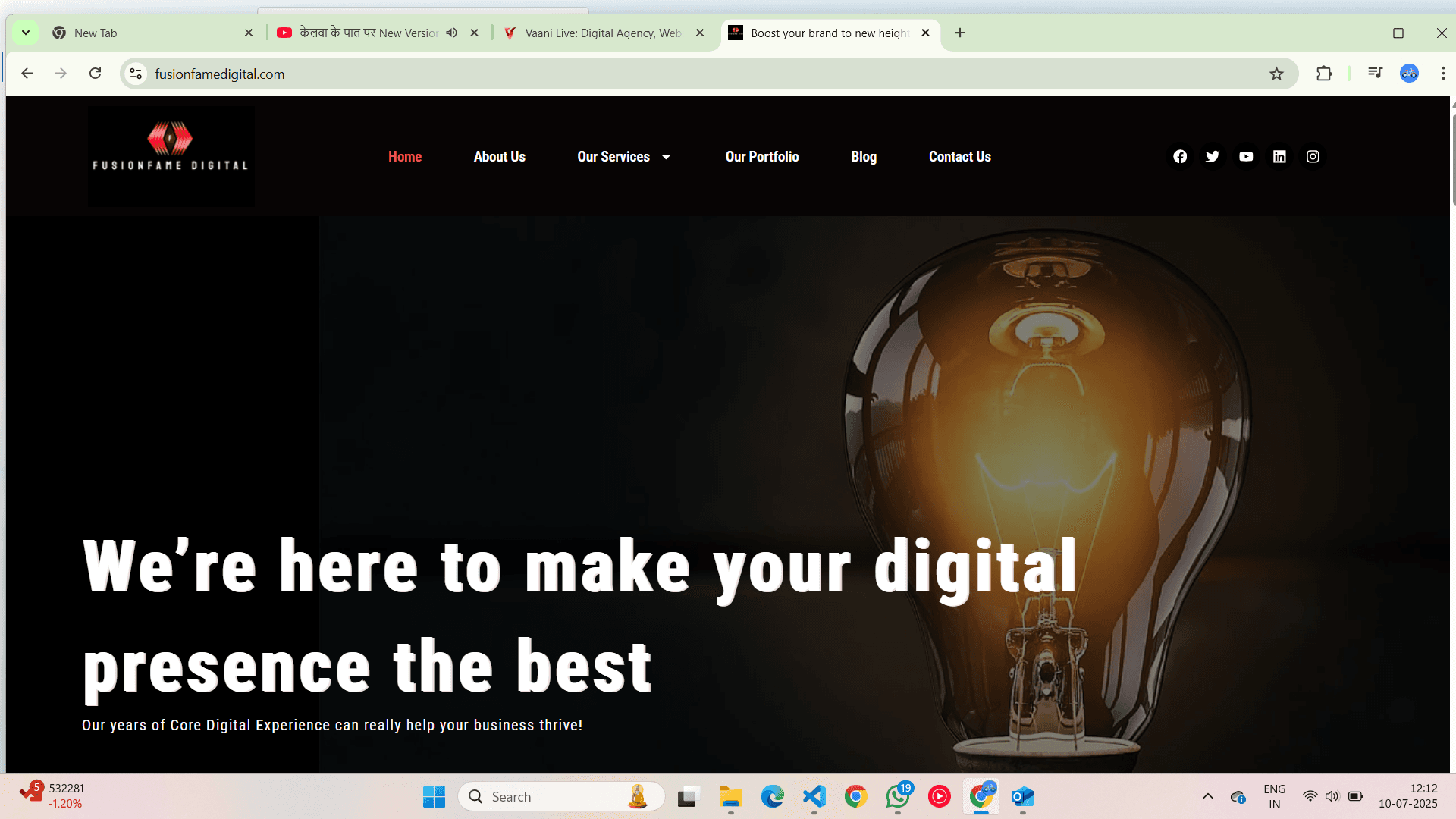 Digital Marketing Agency Site